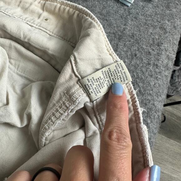 VTG American Eagle Destroyed Cargo Pants Sz 31x32 Y2K Grunge Streetwear Tattered - Picture 6 of 10